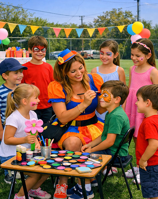 face-painting-paidika-parti-athina